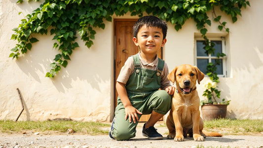 How Having a Dog Benefits a Child's Character Development